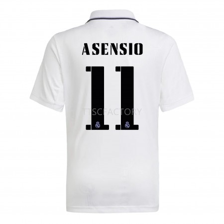 Fußballtrikots Real Madrid Asensio 11 2022-2023 Kurzarm Heimtrikotsatz kaufen